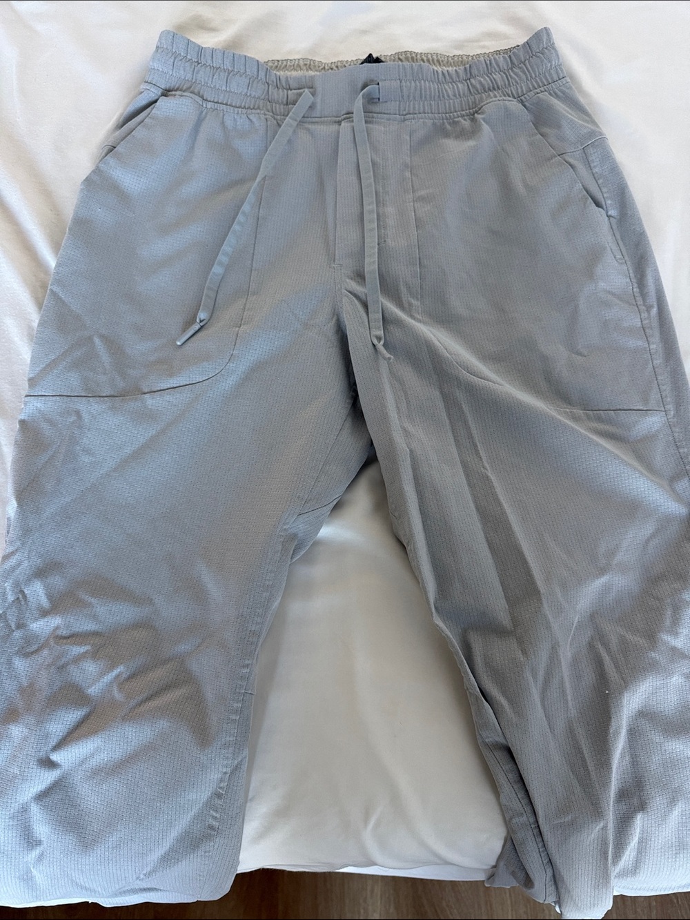 lululemon athletica Light Gray Men's Drawstring Joggers